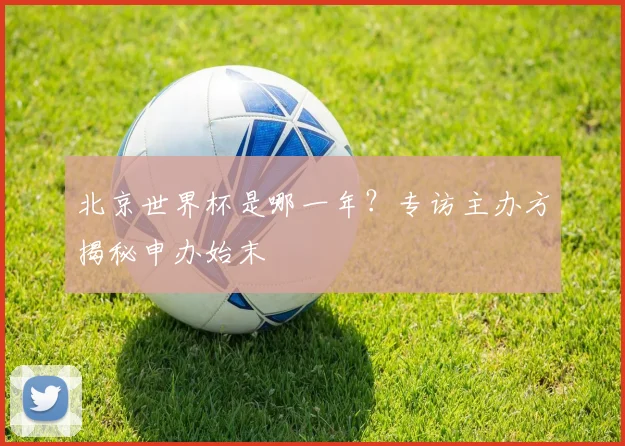 北京世界杯是哪一年？专访主办方揭秘申办始末