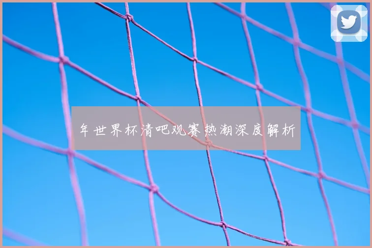 年世界杯清吧观赛热潮深度解析